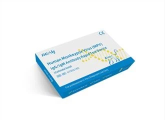 Uman Monkeypox Virus (MPV) IgG/IgM Antibody Rapid Test Apparat